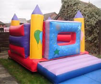 bouncy castles