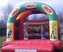 bouncy castles