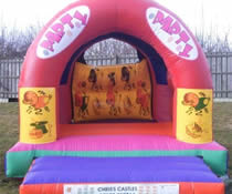 bouncy castles