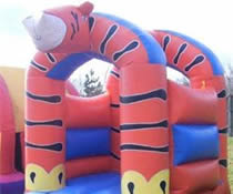 bouncy castles