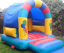 bouncy castles